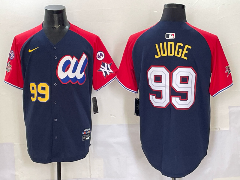 Men New York Yankees #99 Judge MLB 2025 Nike jersey 025